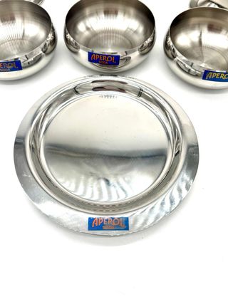 Set Bar Aperol Soda ILSA inox 18/10 – 7 pezzi NOS