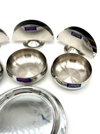 Set Bar Aperol Soda ILSA inox 18/10 – 7 pezzi NOS