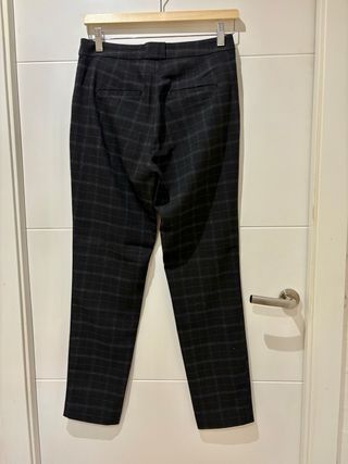 Pantalón cuadros Mango