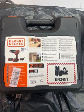 Taladro Black+Decker 18V Brushless