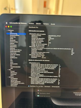 MacBook Pro 13 Touch Bar Gris Espacial