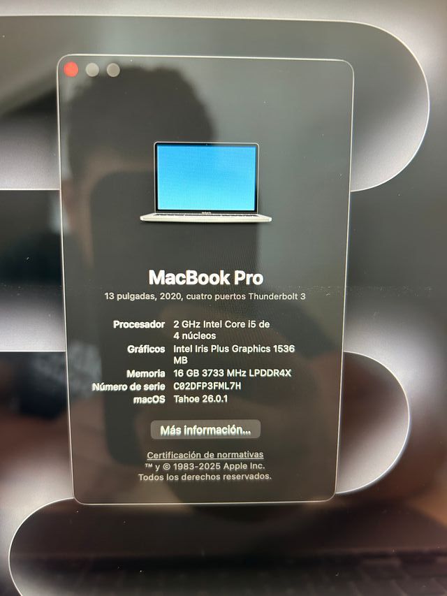 MacBook Pro 13 Touch Bar Gris Espacial