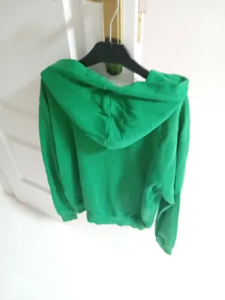 Sudadera Benetton Verde con Logo