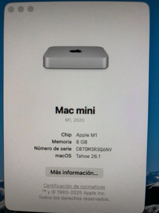Mac Mini M1 2020