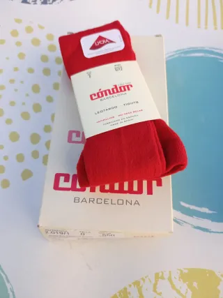 Leotardos Cóndor Rojo Talla 00