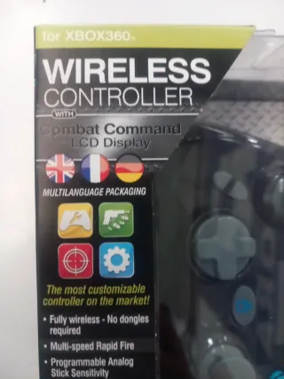 Mando Inalámbrico XBOX360 Wildfire