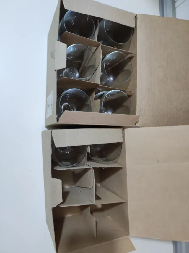 Copas Bohemia Cristal Transparente