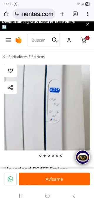 Emisor Térmico, Haverland RC4TT Emisor Térmico 500