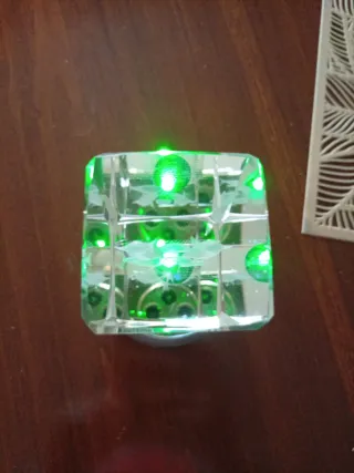 Lampada LED Cristallo 3D