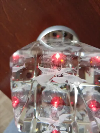 Lampada LED Cristallo 3D