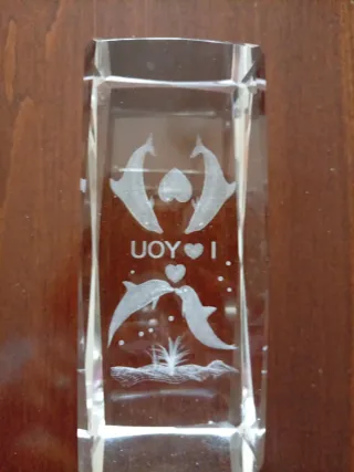 Lampada LED Cristallo 3D