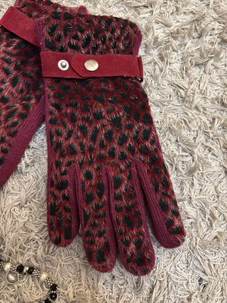 Guantes animal Print . Talla M Nuevos