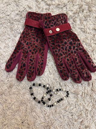 Guantes animal Print . Talla M Nuevos