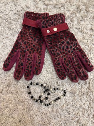 Guantes animal Print . Talla M Nuevos