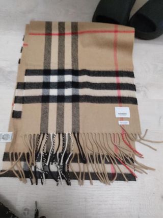 Bufanda Burberry Original Beige Multicolor