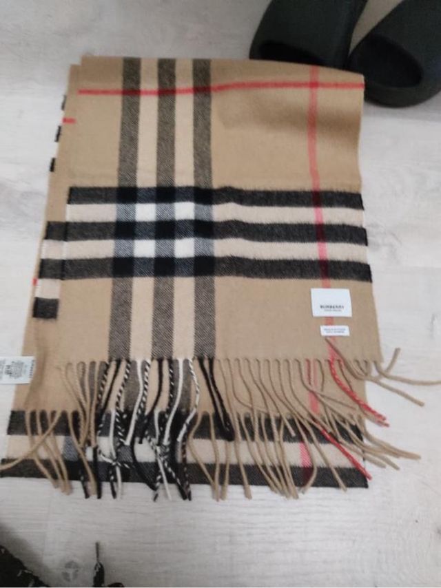 Bufanda Burberry Original Beige Multicolor
