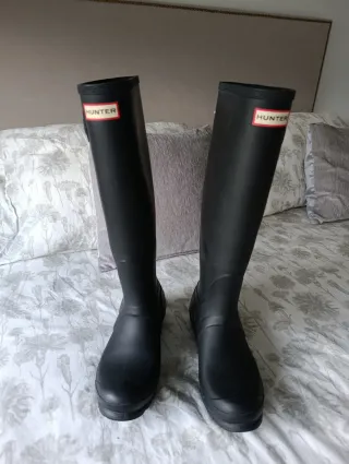Botas Hunter Negras Talla [39]
