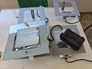 5 Faretti da Incasso Metallici