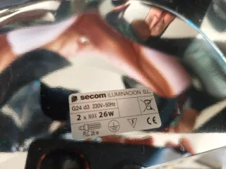 5 Faretti da Incasso Metallici