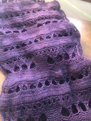 Bufanda Twin Set Morada