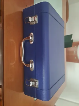 Tocadiscos Nevir Maletín Azul