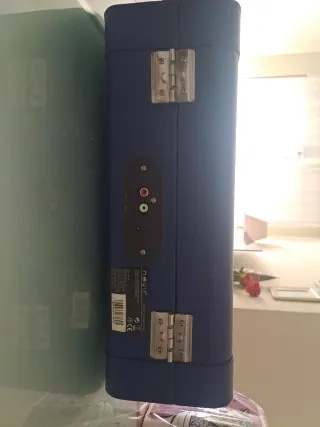 Tocadiscos Nevir Maletín Azul