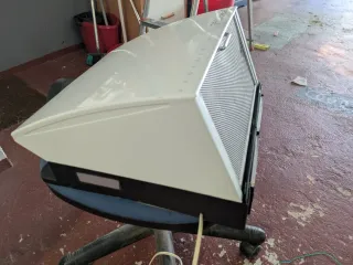 Extractor de cocina blanco