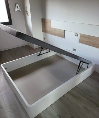 Canapé abatible con colchones Viscoelastica