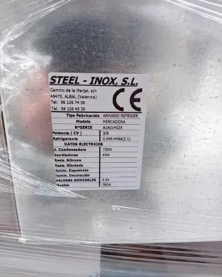 ✅✅Armario Refrigeración Acero Inox 2 Puertas✅