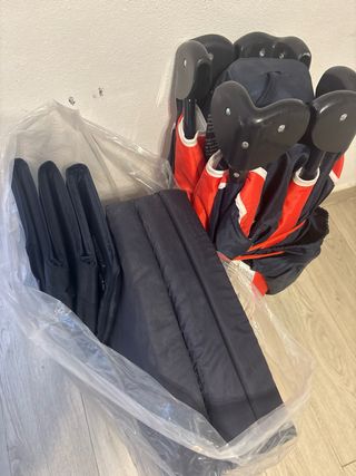 Cuna de viaje plegable