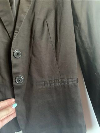 Americana Stradivarius Marrón Chocolate Talla M