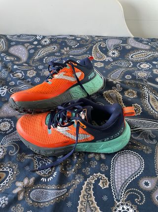 Zapatillas Joma Sima Naranja y Turquesa