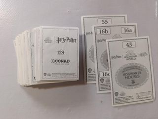 LOTE 107 CROMOS HARRY POTTER - SIN REPETIDOS