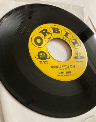 Lote 2 Vinilos Kenny Baker, Young Jessie Rock/Soul