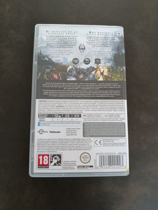 The Elder Scrolls V Skyrim Nintendo Switch PAL ESP