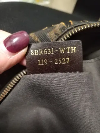 Borsa Fendi donna marrone e oro