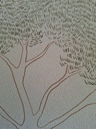 Papel pintado árboles Caselio