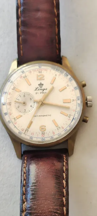 Reloj Lings 21 Prix Cronógrafo Telemetro
