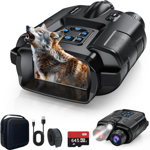 Visión Nocturna 4K Recargable