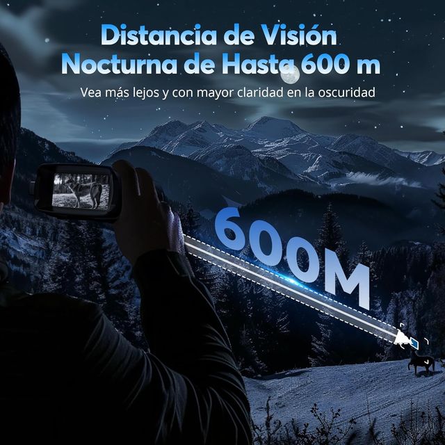 Visión Nocturna 4K Recargable