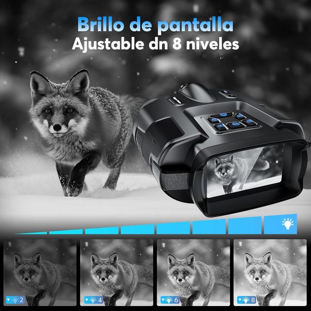 Visión Nocturna 4K Recargable