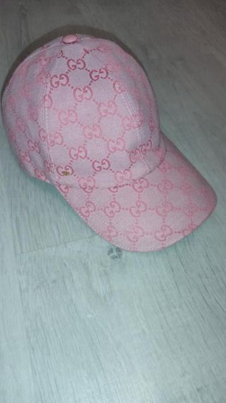 Gorra Gucci Rosa GG Original limitada