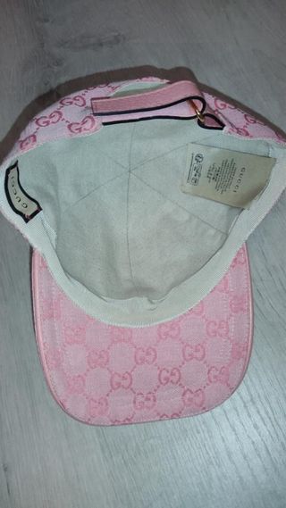Gorra Gucci Rosa GG Original limitada