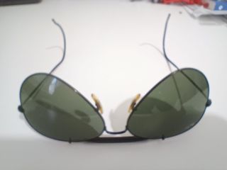 Ray-Ban Aviator Neri Lenti Verdi