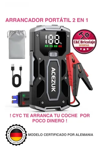 Arrancador Portátil 2 en 1  profesional nuevos