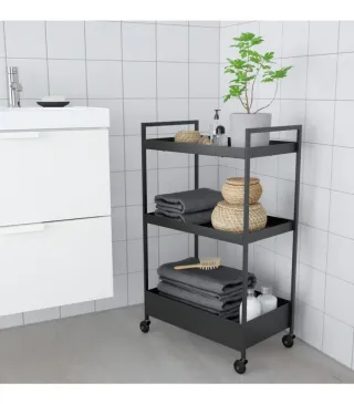 Carrito de Cocina Ikea Negro