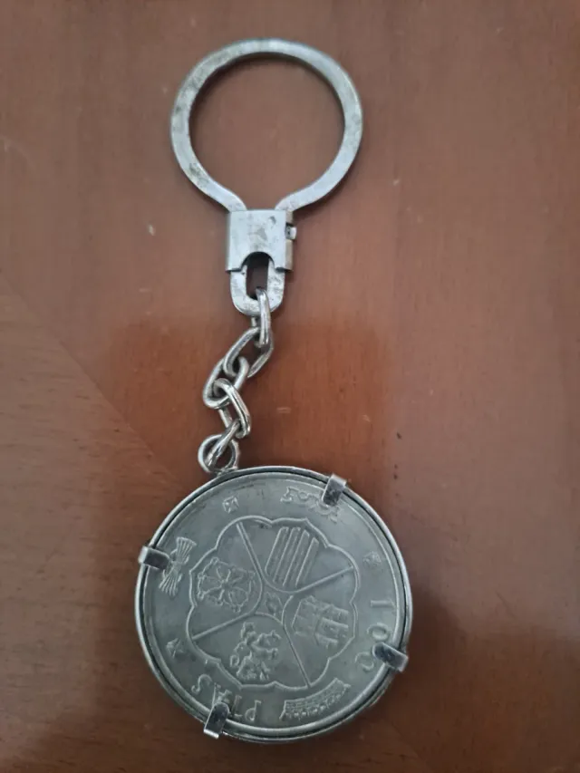 Llavero Moneda 100 Pesetas