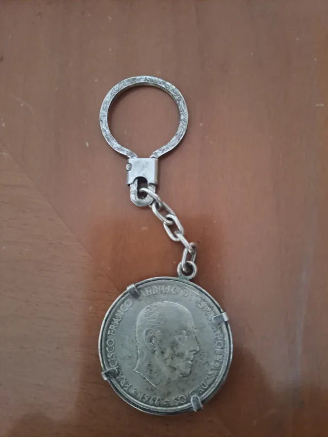 Llavero Moneda 100 Pesetas