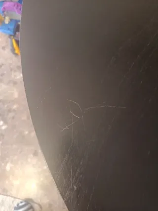 Mesa redonda madera y hierro Recoger en Carcaixent