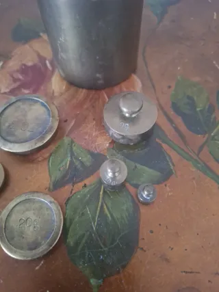 Set de 7 Pesas de latón